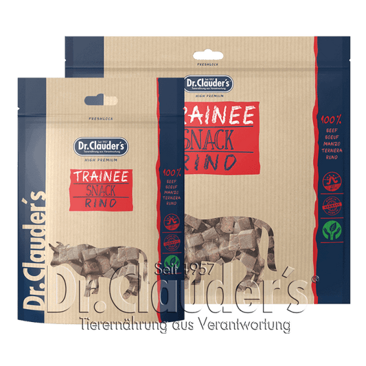 „Dr. Clauder’s“ Trainee Snack Rind 80g.