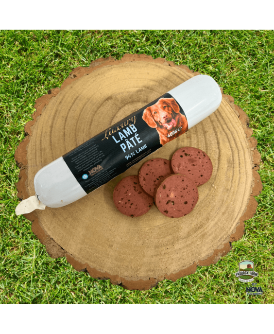 Ėrienos paštetas šunims „Luxury Lamb Pâté 94%“ 400g