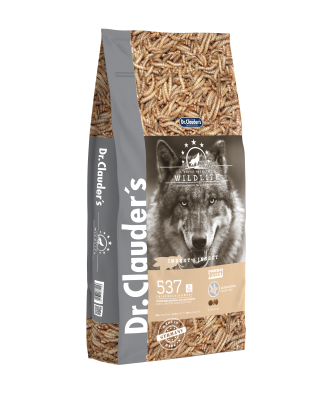 Dr.Clauder's Wildlife Insekten, visaverstis super premium pašaras su vabzdžių miltais šunims